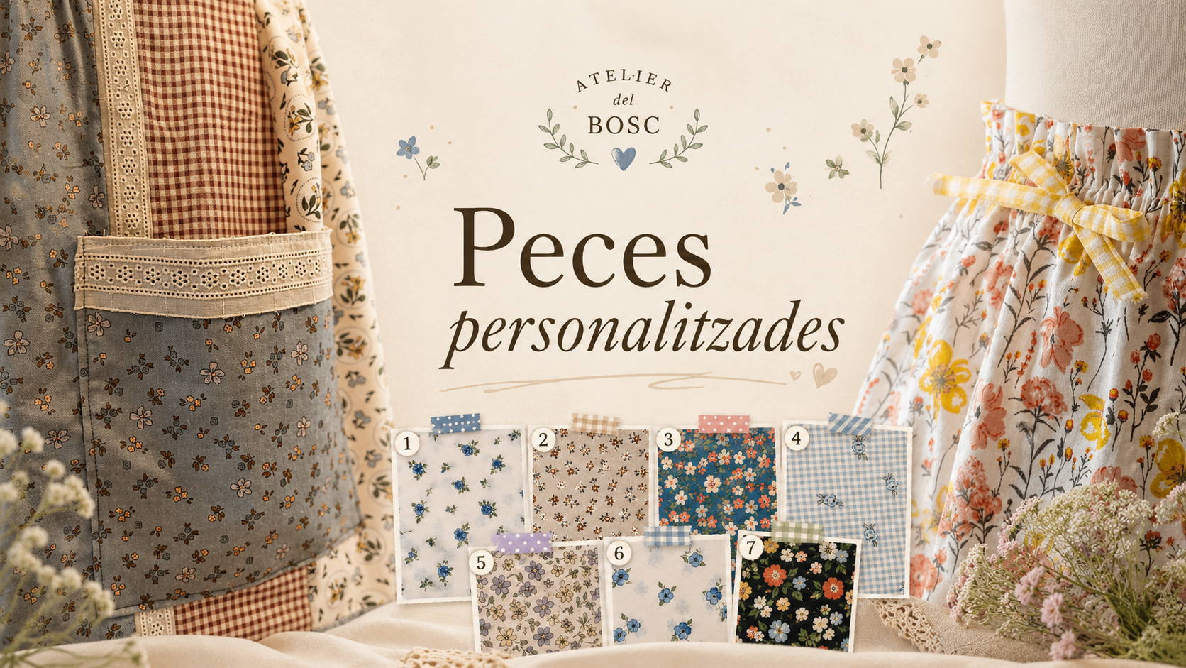 Prendas personalizadas hechas a mano | L’Atelier del Bosc