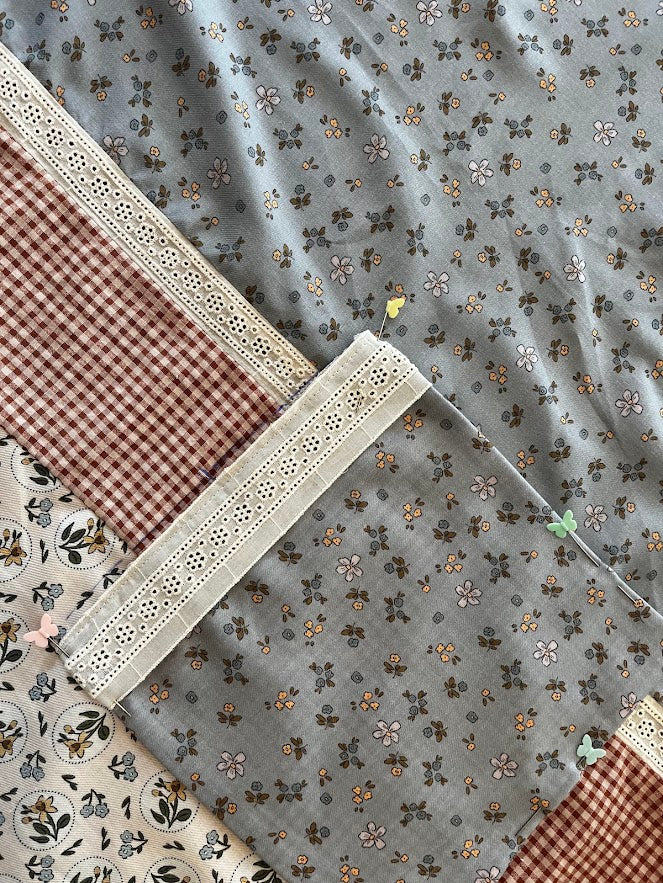 Faldilla Lilliana de Patchwork | Cotó OEKO-TEX® | L'Atelier del Bosc