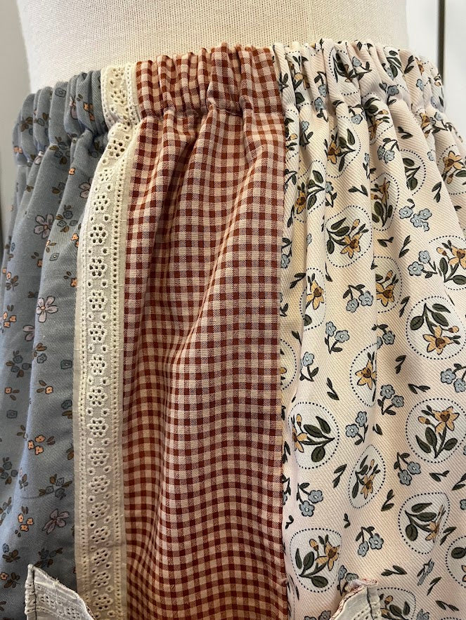 Faldilla Lilliana de Patchwork | Cotó OEKO-TEX® | L'Atelier del Bosc